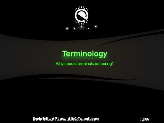 terminology - why should terminals be boring?